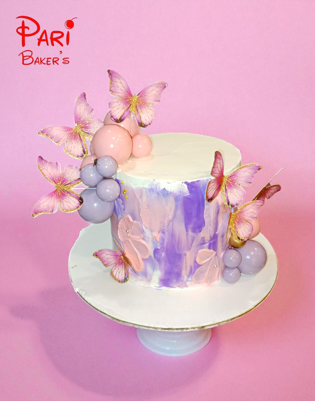 pink purple butterfly cake pink purple butterfly cake