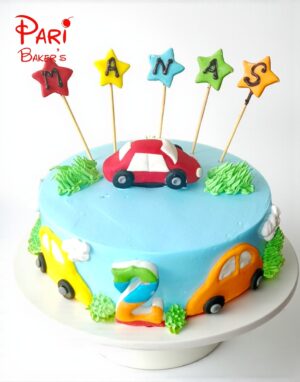 elegant car cake