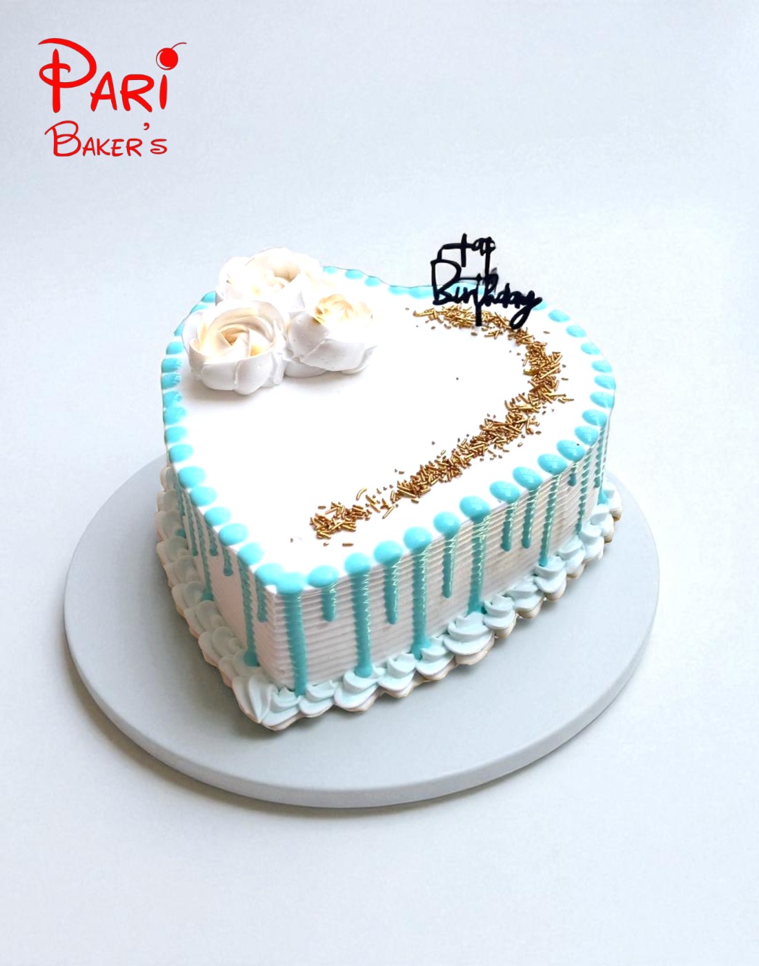 pb heart shaped cake 001