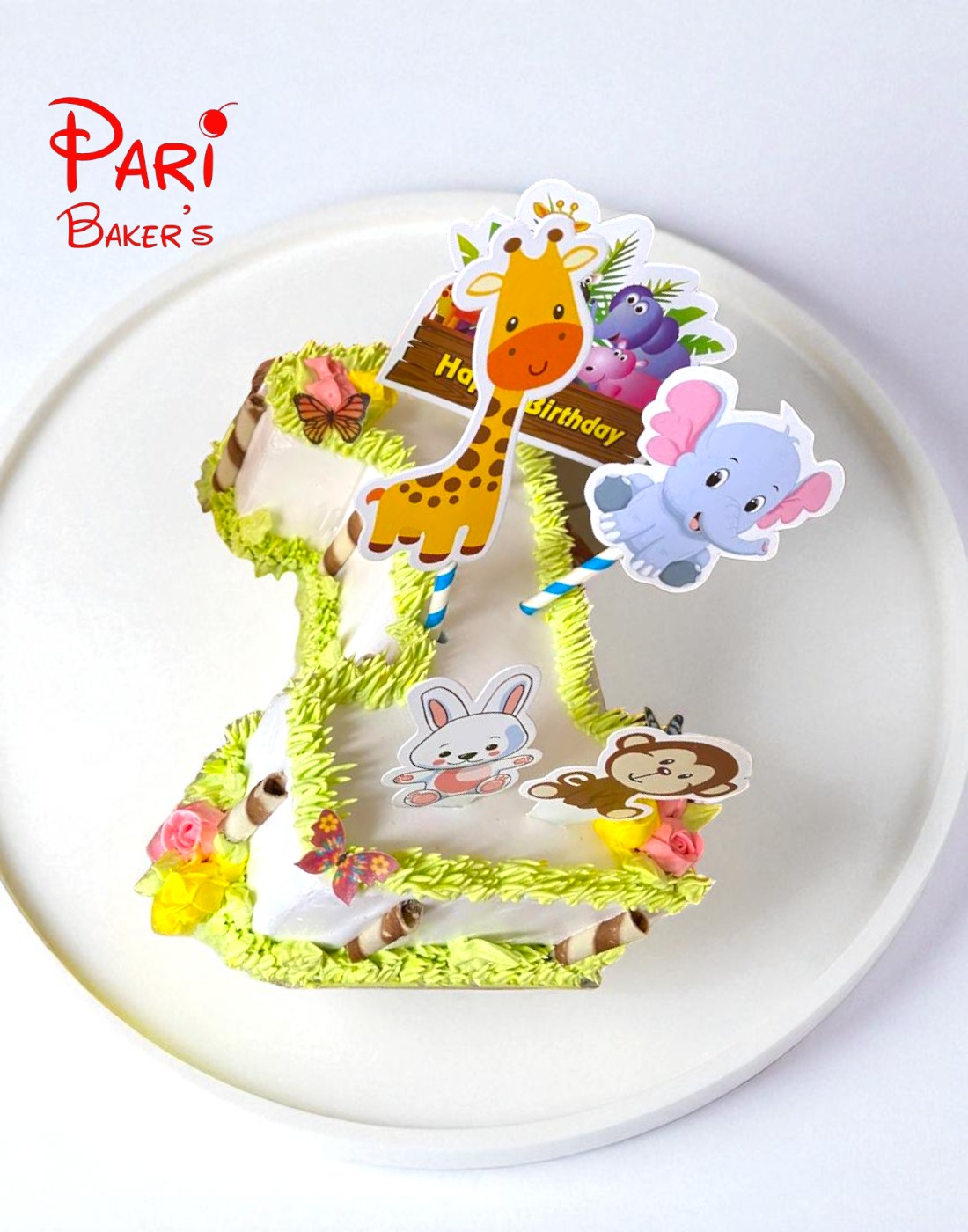 1 shaped animal theme cake 1 shaped animal theme cake