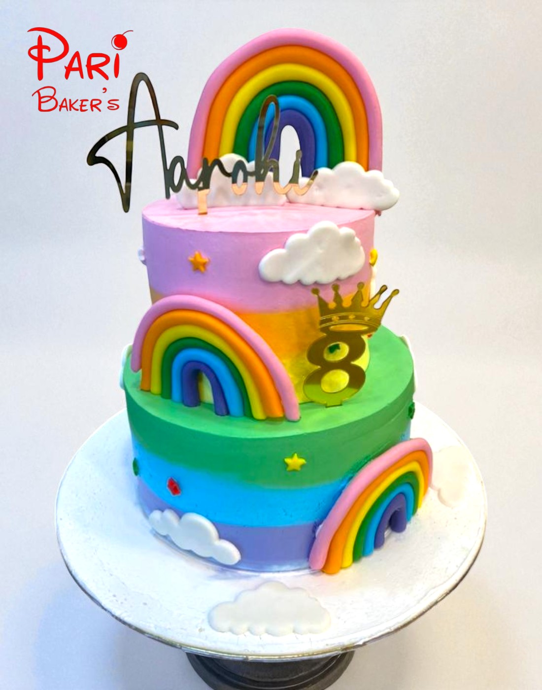 2 tier rainbow cake 2 tier rainbow cake