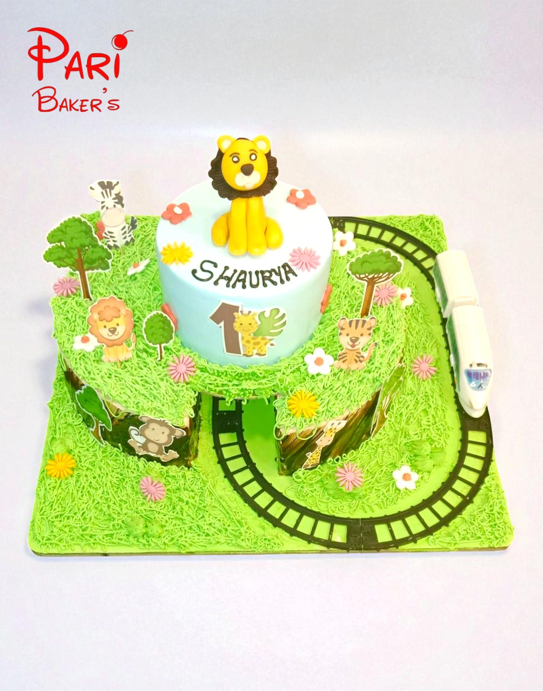 train in jungle cake train in jungle cake