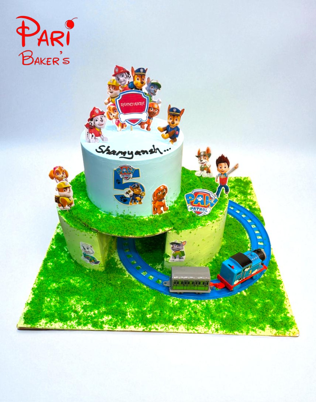 paw patrol train cake paw patrol train cake